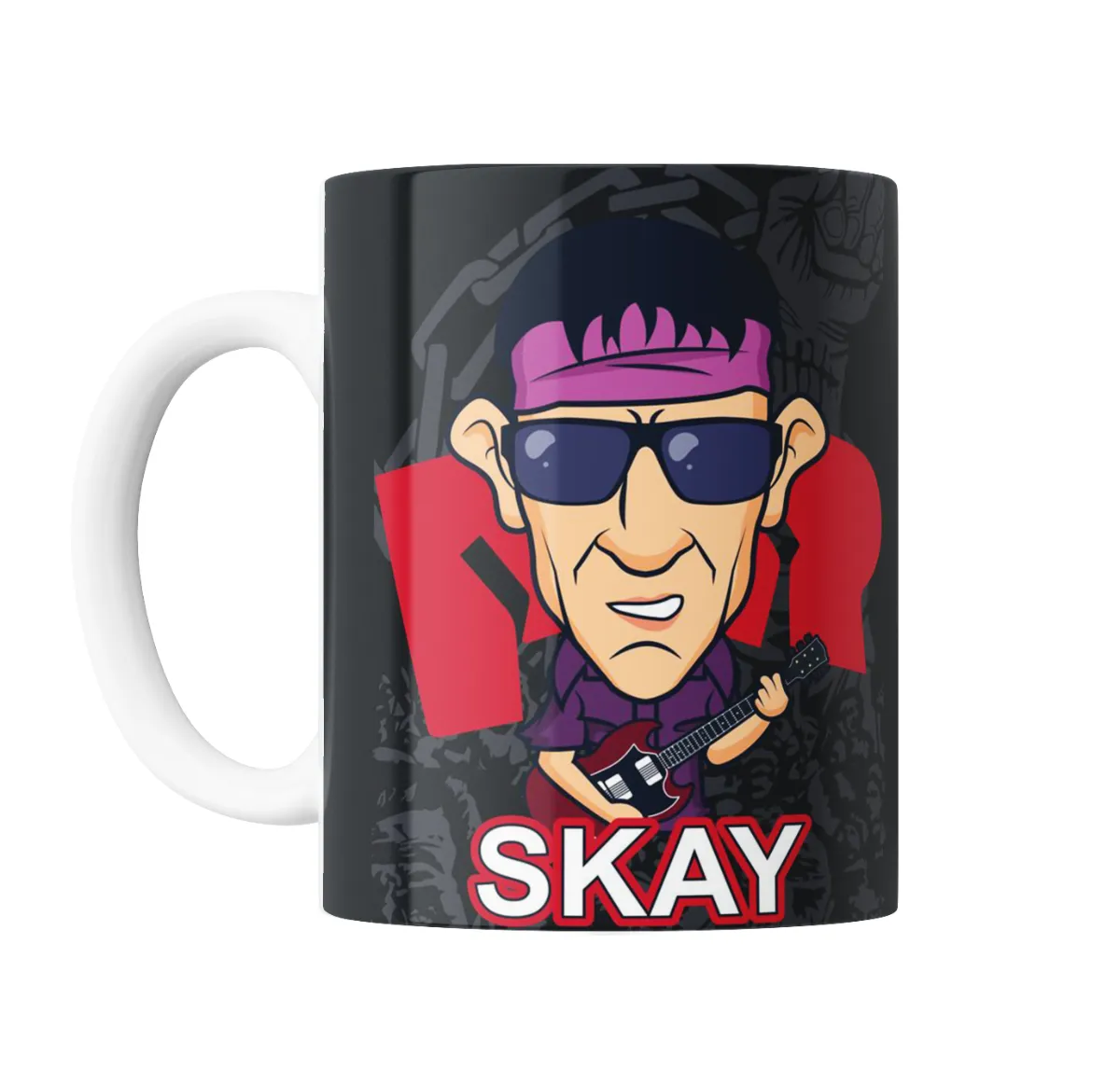 Taza de Cerámica Patricio Rey Skay Caricatura - vista 2