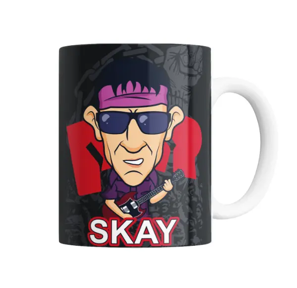 Taza de Cerámica Patricio Rey Skay Caricatura