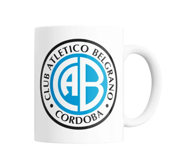 Taza de Cerámica Club Atletico Belgrano Escudo