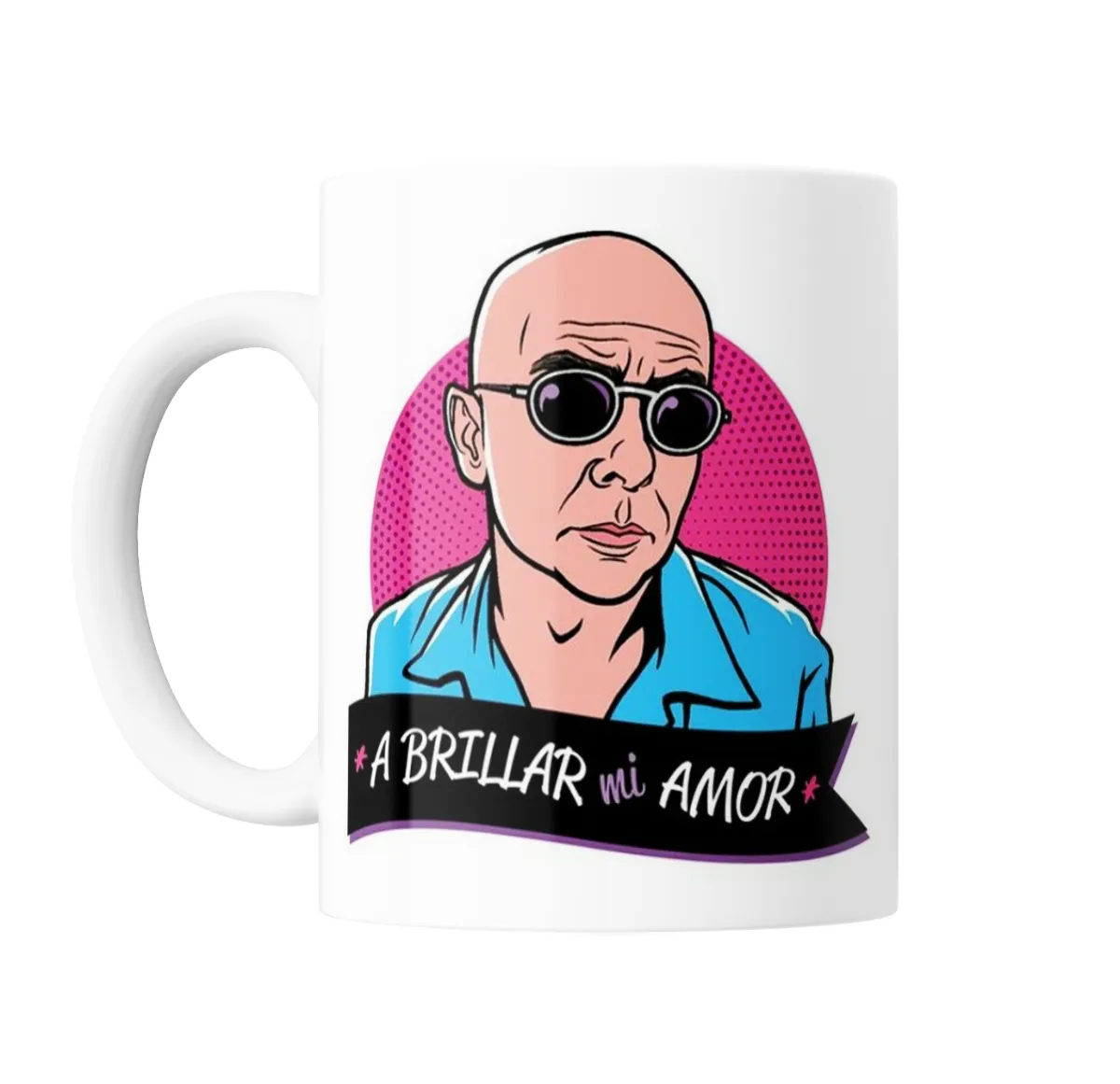 Taza de Cerámica Patricio Rey A Brillar Mi Amor - vista 2