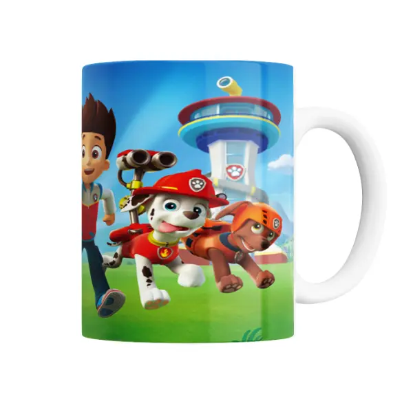 Taza de Cerámica Paw Patrol Ryder Chase Marshall