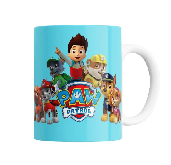Taza de Cerámica Paw Patrol Ryder y Equipo