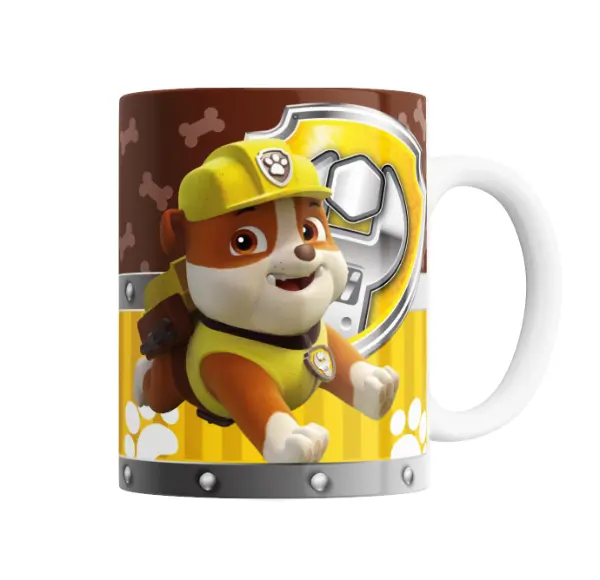 Taza de Cerámica Paw Patrol Rubble