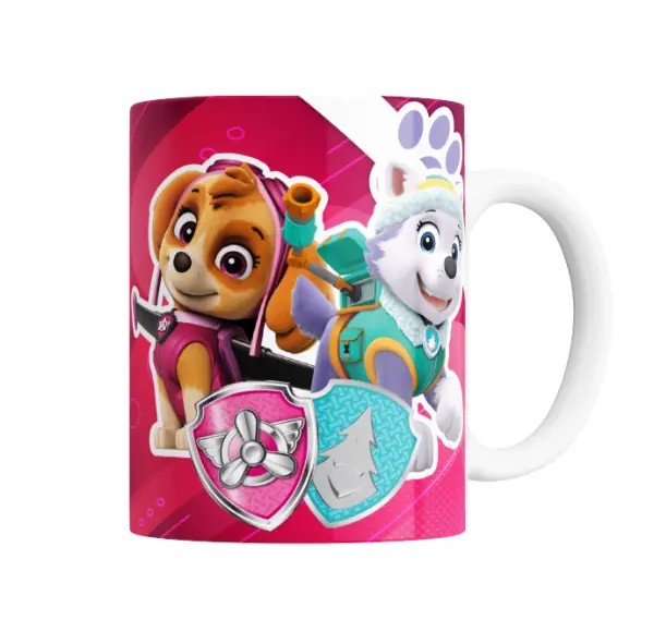 Taza de Cerámica Paw Patrol Skye y Everest