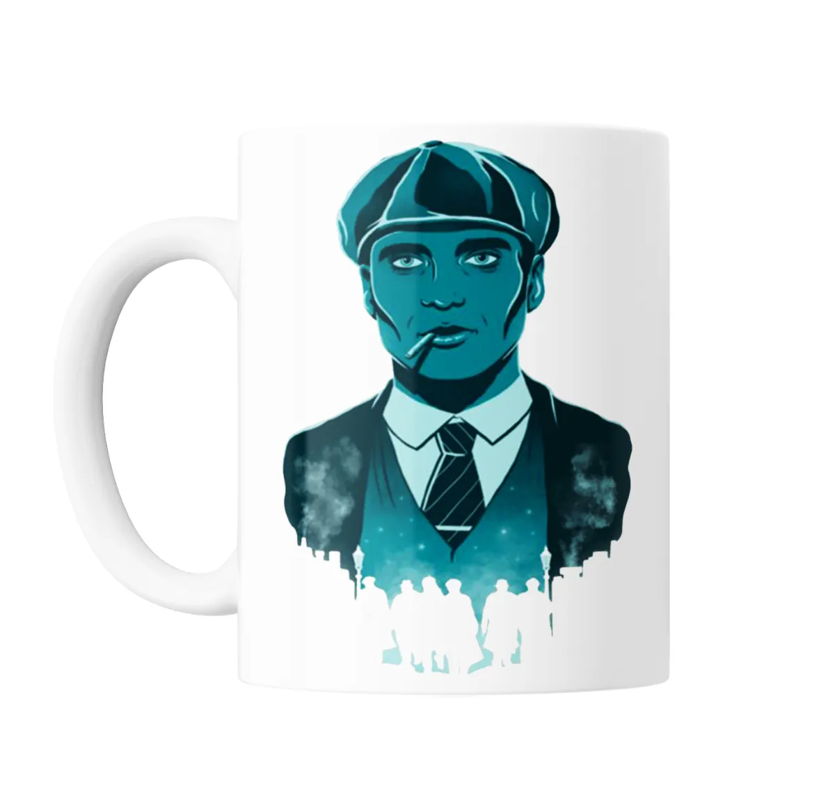 Taza de Cerámica Peaky Blinders Tommy Shelby con cigarrillo - vista 2