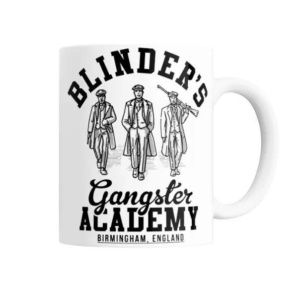Taza de Cerámica Peaky Blinders Blinder's Gangster Academy
