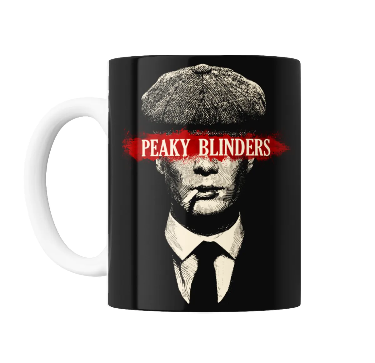 Taza de Cerámica Peaky Blinders Gorra y Cigarrillo - vista 2