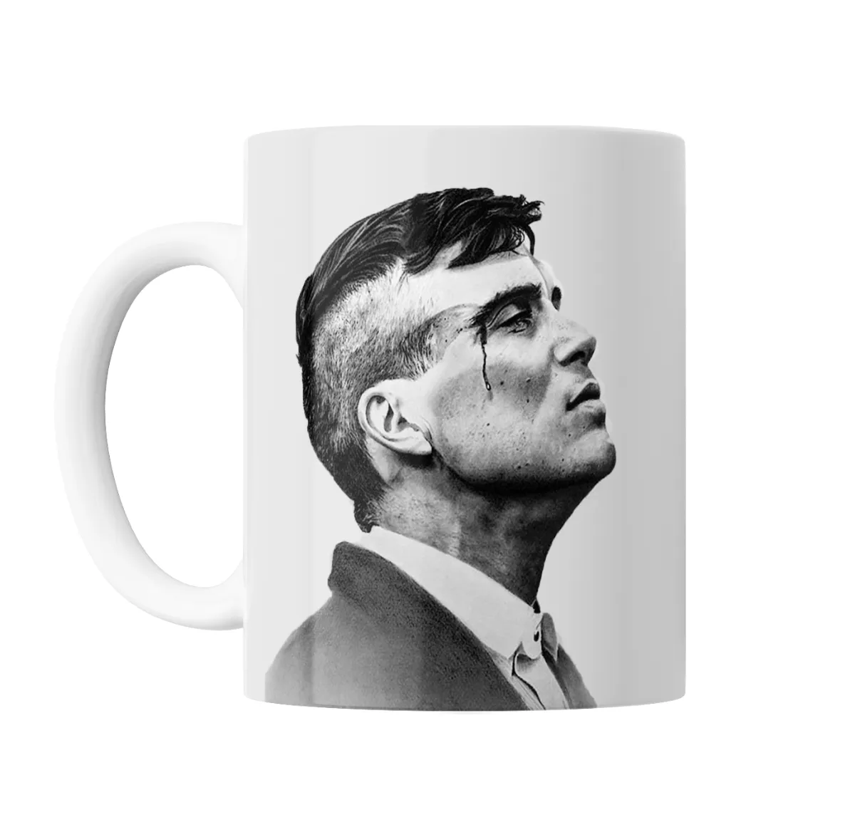 Taza de Cerámica Peaky Blinders Tommy Shelby Perfil Lágrima - vista 2