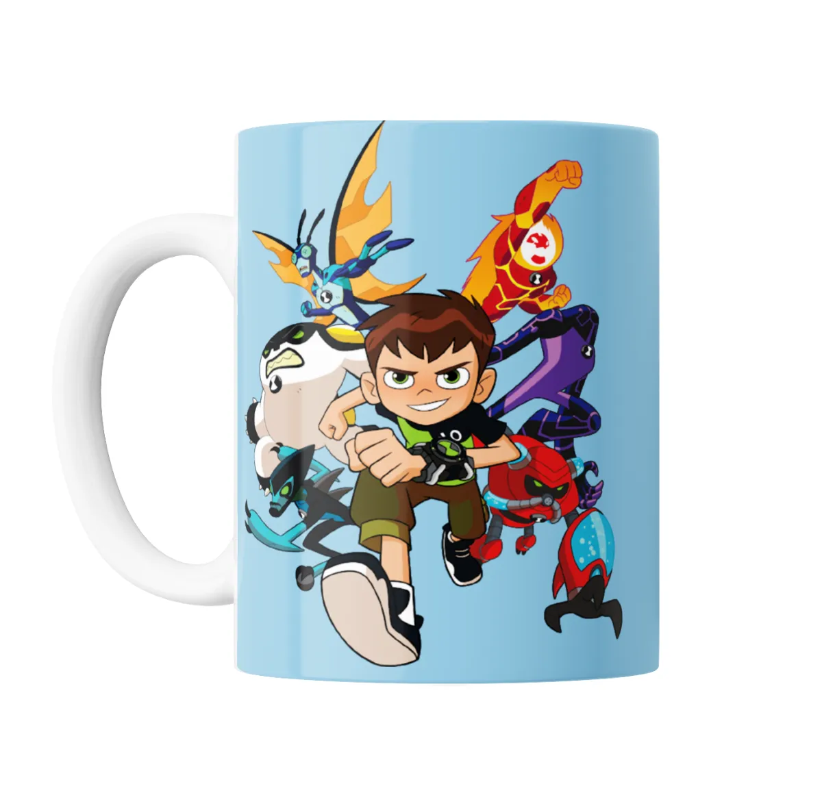 Taza de Cerámica Ben 10 Ben y sus alienígenas - vista 2