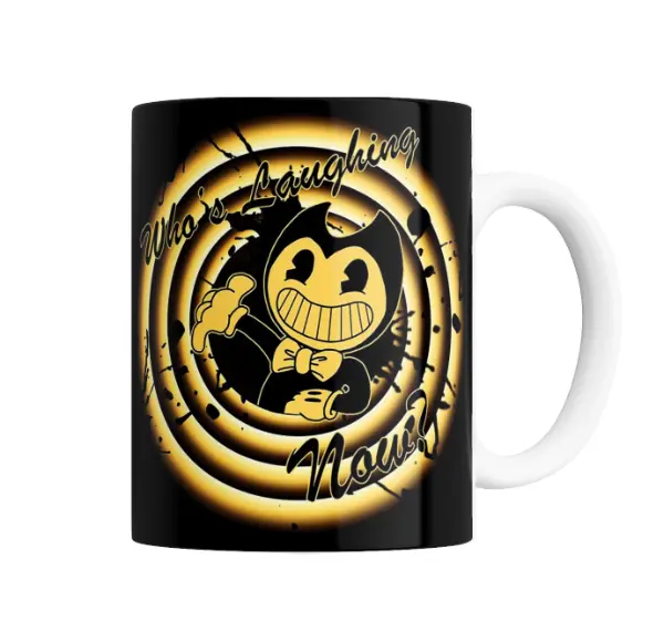 Taza de Cerámica Bendy and The Ink Machine Who's Laughing Now
