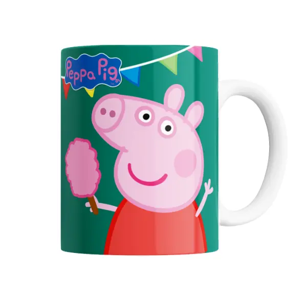 Taza de Cerámica Peppa Pig Chupetín de Algodón