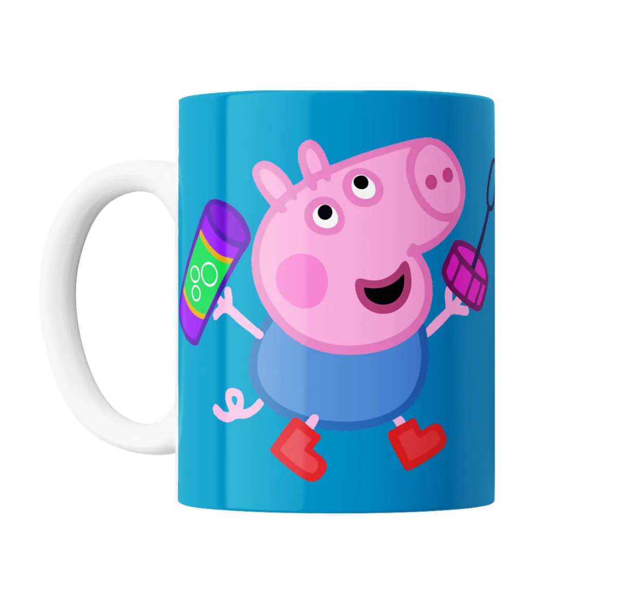 Taza de Cerámica Peppa Pig George Burbujas - vista 2