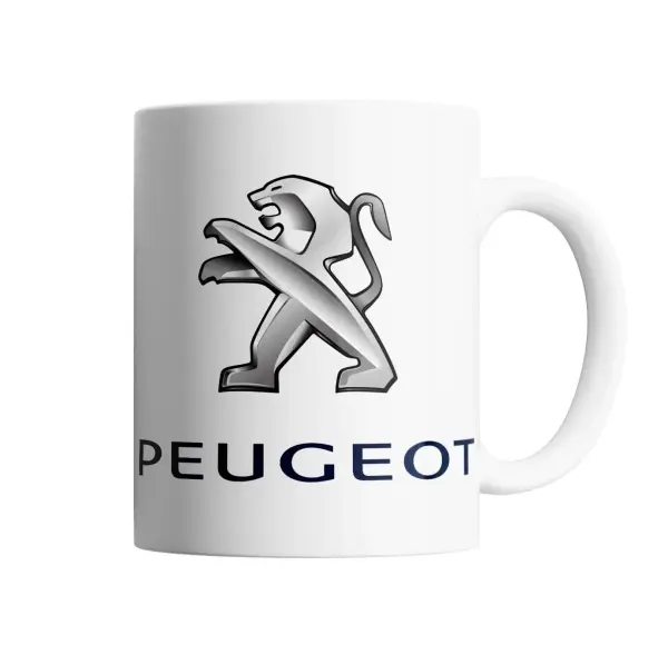Taza de Cerámica Peugeot Logo León