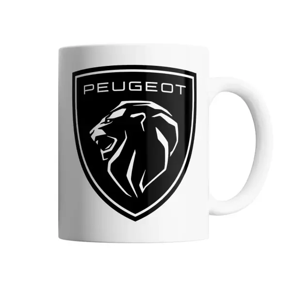 Taza de Cerámica Peugeot Escudo León