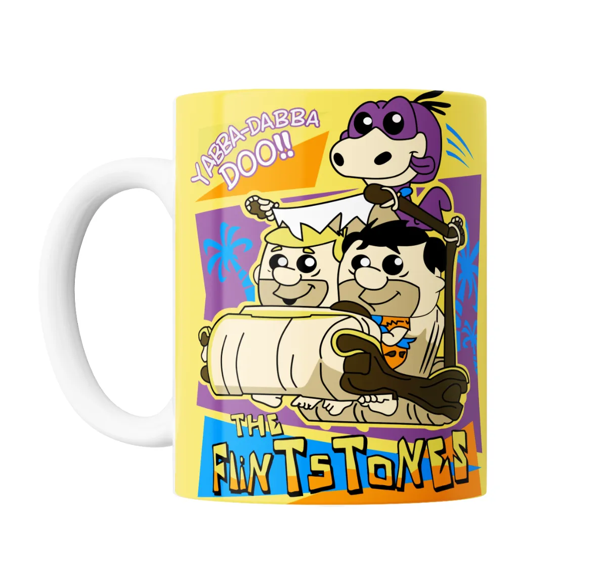 Taza de Cerámica Los Picapiedras Pedro Pablo Dino - vista 2