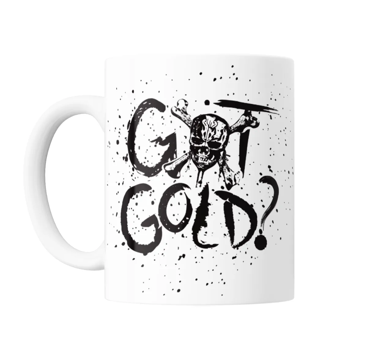 Taza de Cerámica Piratas del Caribe Got Gold Calavera - vista 2
