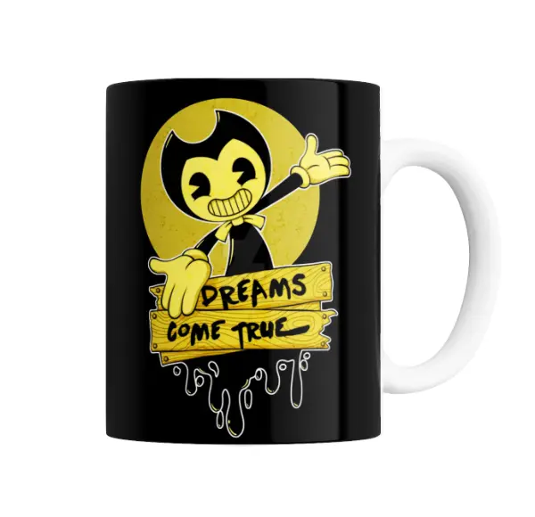 Taza de Cerámica Bendy and The Ink Machine Dreams Come True