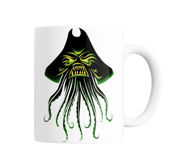 Taza de Cerámica Piratas del Caribe Davy Jones