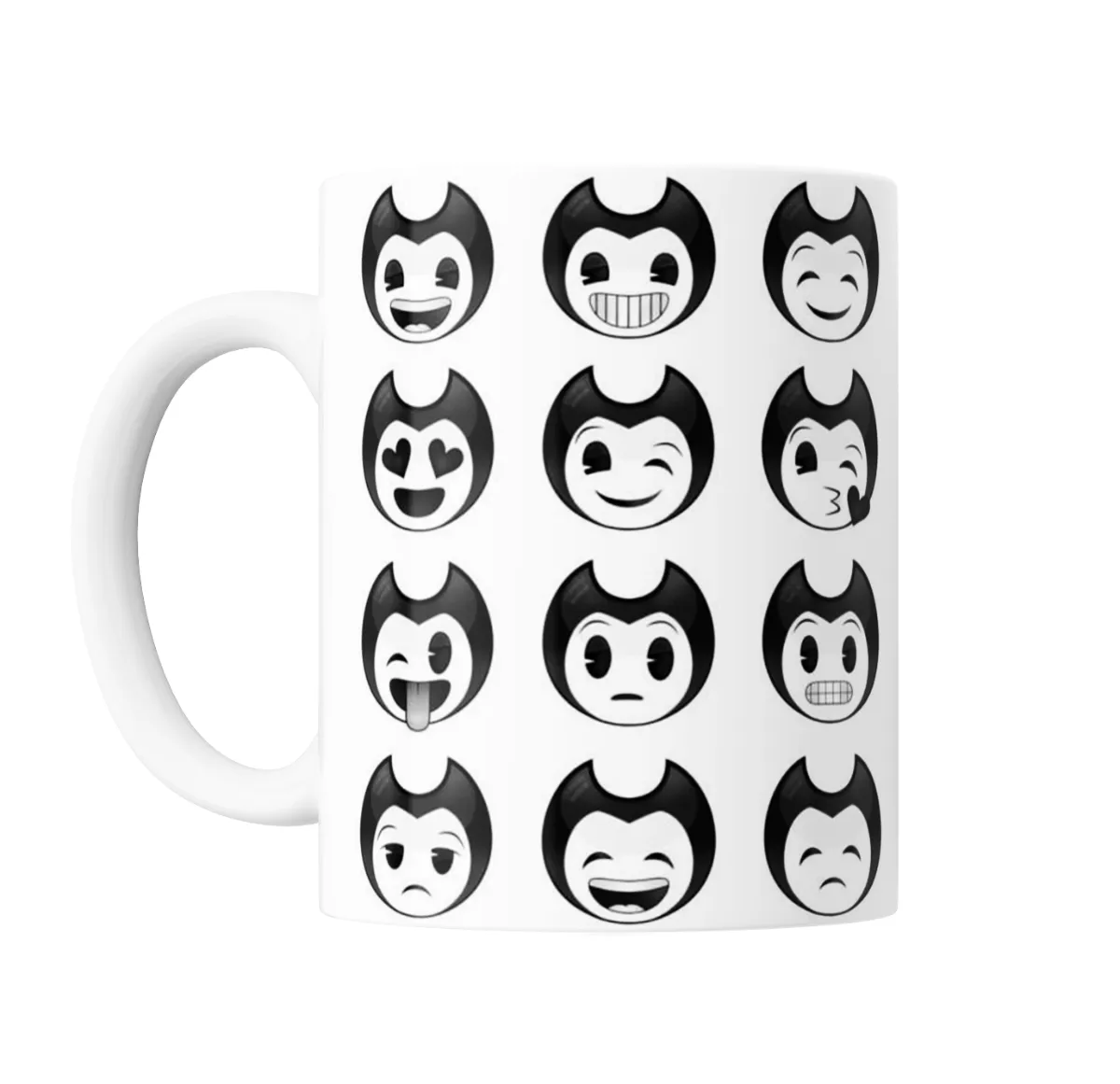 Taza de Cerámica Bendy and The Ink Machine Emojis - vista 2