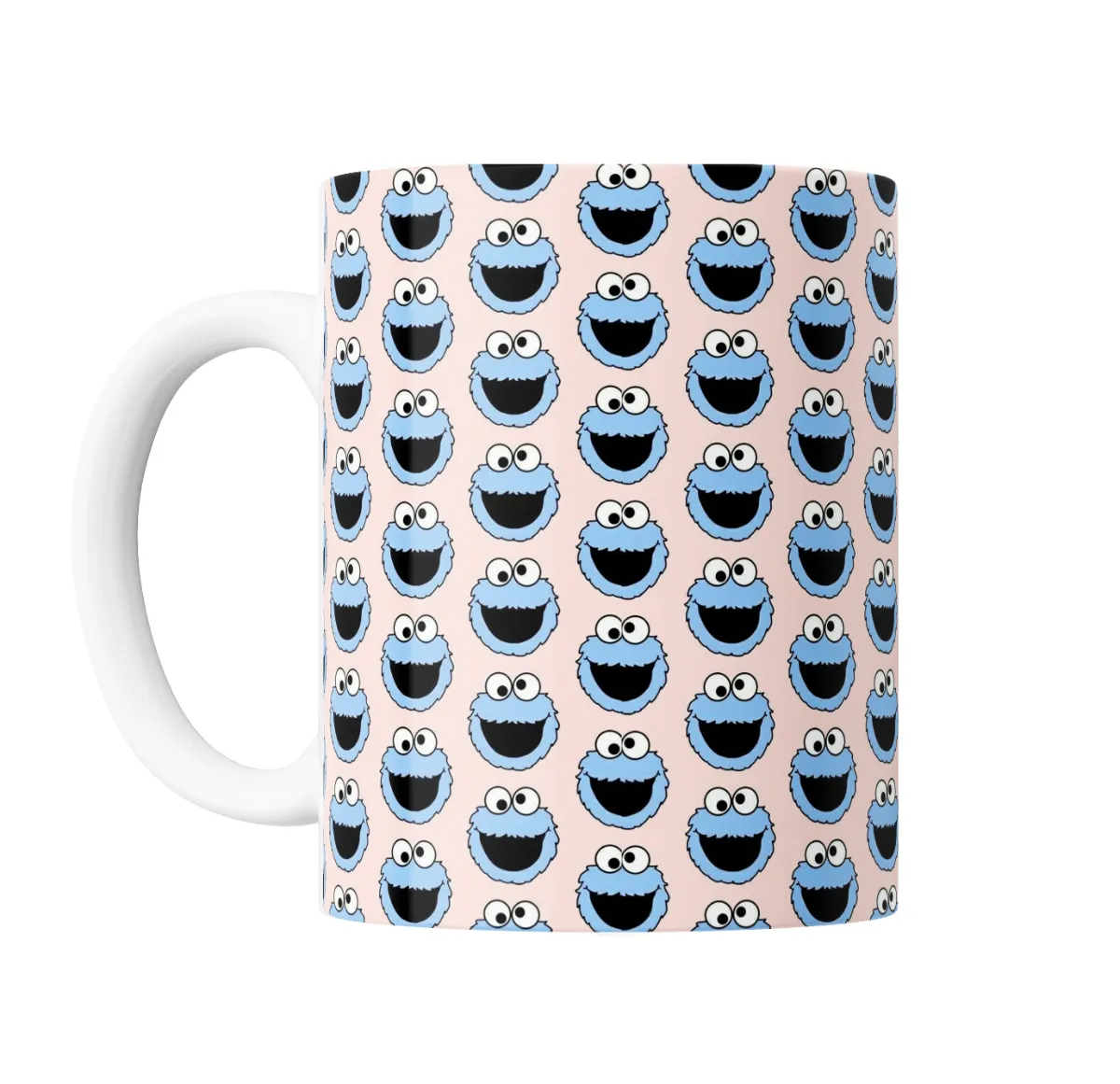 Taza de Cerámica Plaza Sésamo Monstruo de las Galletas Patrón - vista 2