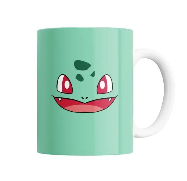 Taza de Cerámica Pokemon Bulbasaur Cara