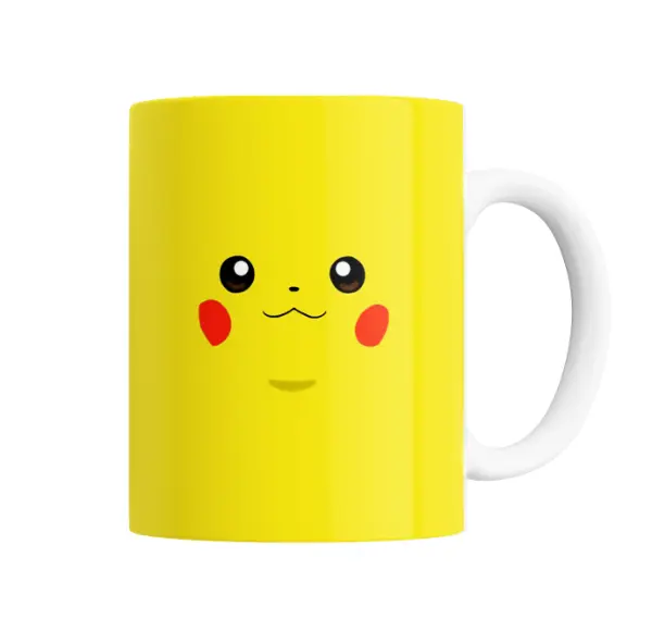 Taza de Cerámica Pokemon Pikachu Carita