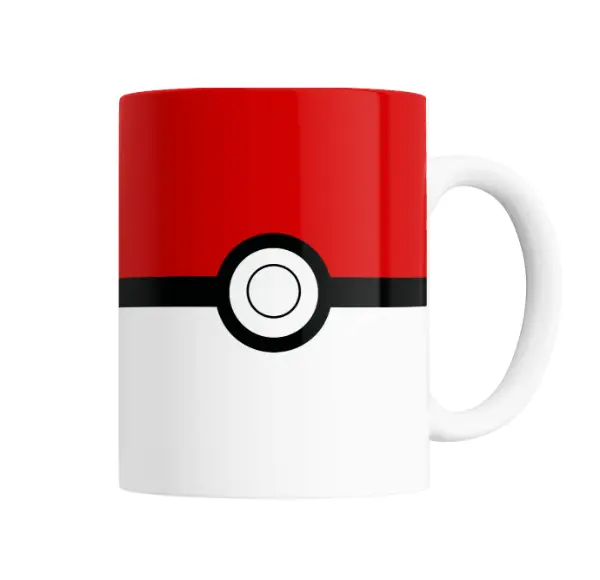 Taza de Cerámica Pokemon Pokebola