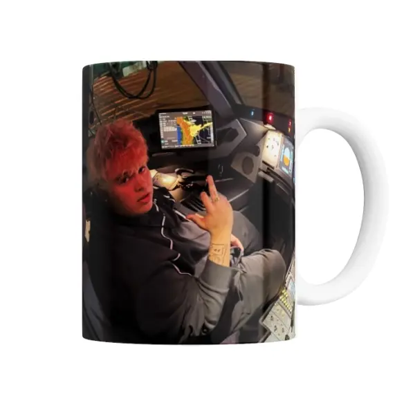 Taza de Cerámica Beni Marmol en Cabina