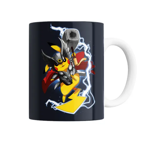Taza de Cerámica Pokemon Pikachu Thor