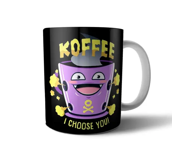 Taza de Cerámica Pokemon Koffing I Choose You