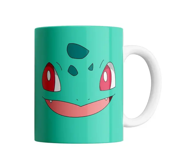 Taza de Cerámica Pokemon Bulbasaur Cara