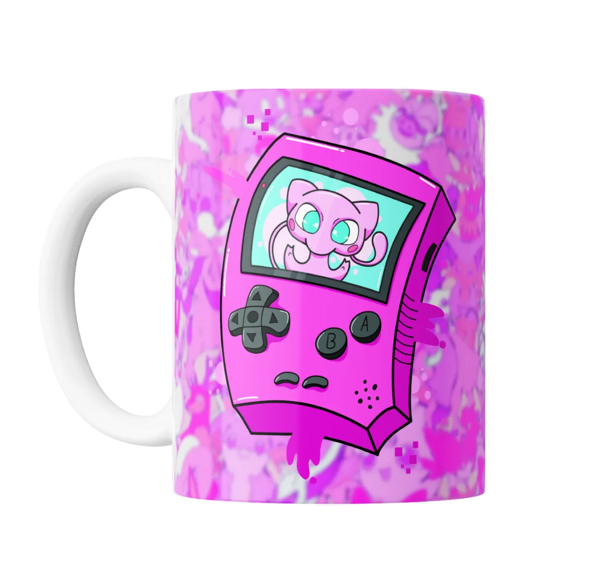 Taza de Cerámica Pokemon Mew Game Boy - vista 2