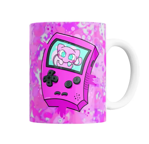 Taza de Cerámica Pokemon Mew Game Boy