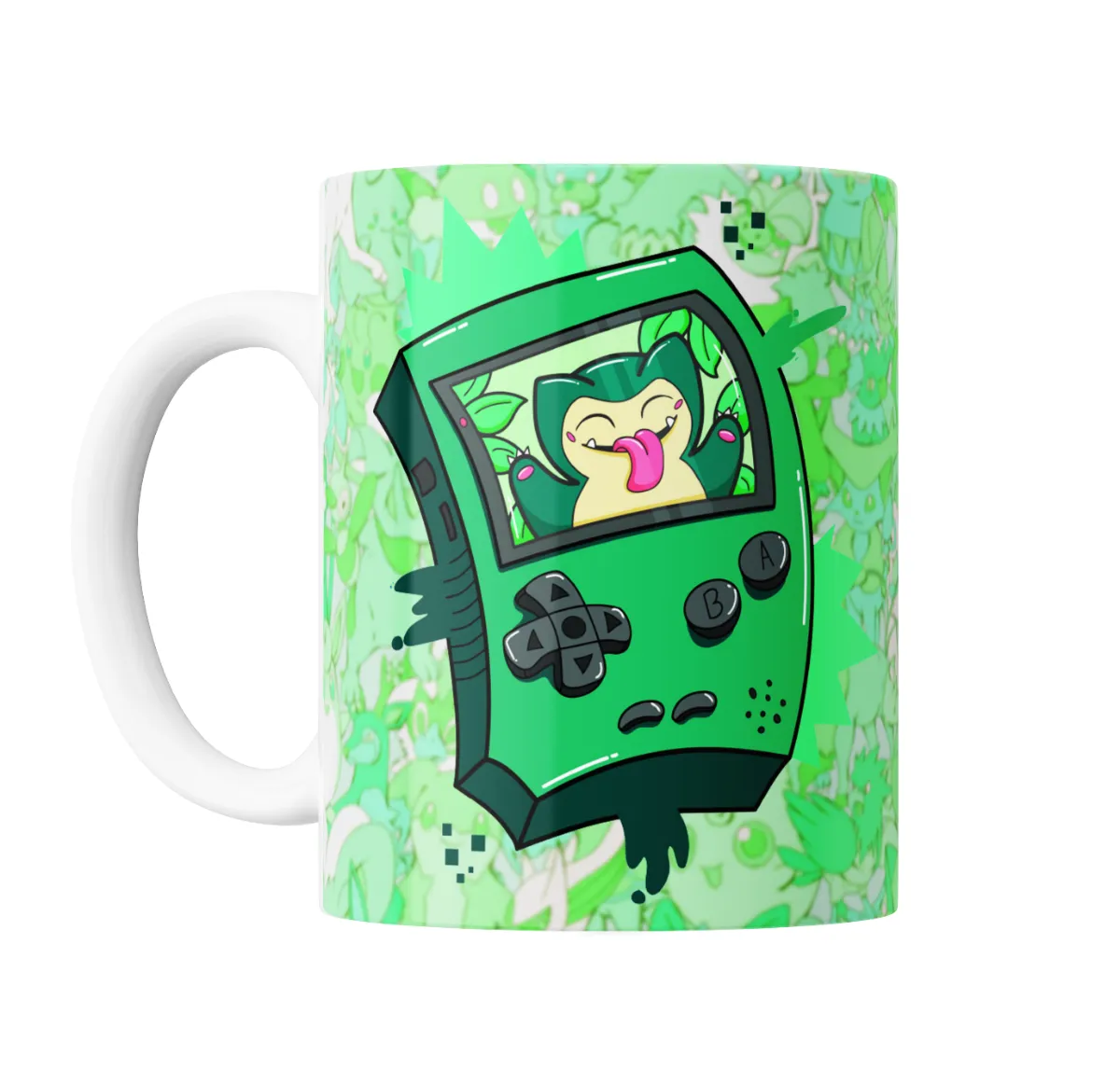 Taza de Cerámica Pokemon Snorlax Game Boy - vista 2