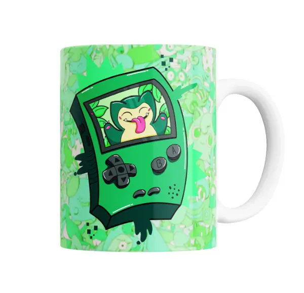 Taza de Cerámica Pokemon Snorlax Game Boy