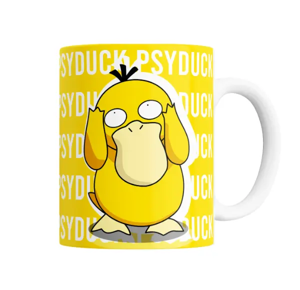 Taza de Cerámica Pokemon Psyduck