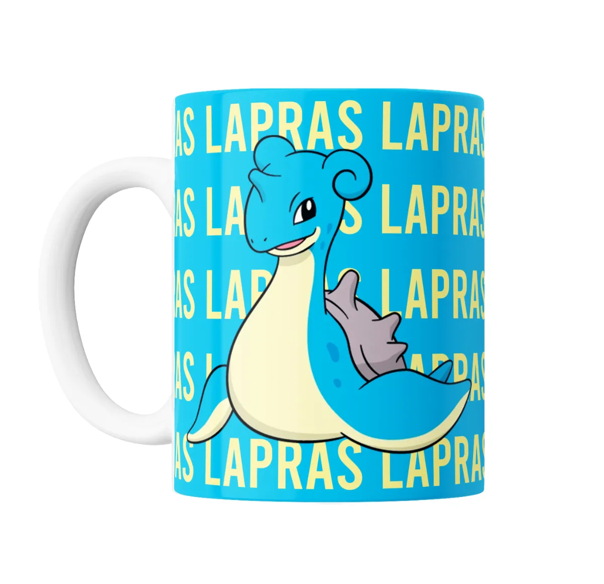 Taza de Cerámica Pokemon Lapras Diseño Repetido - vista 2