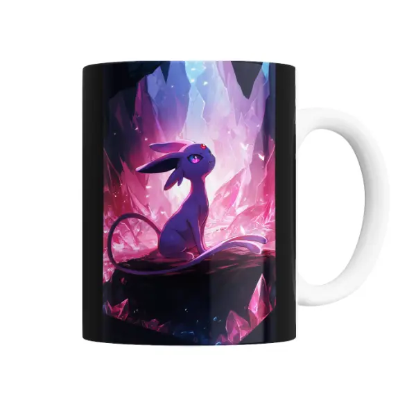 Taza de Cerámica Pokemon Espeon en Cristales