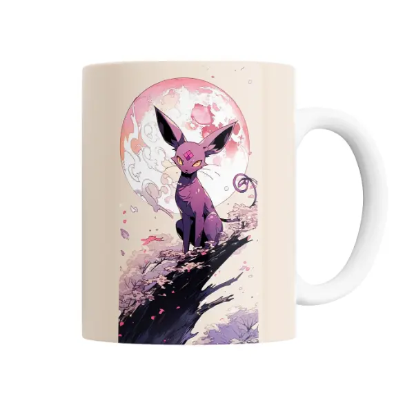 Taza de Cerámica Pokémon Espeon Luna Rosa