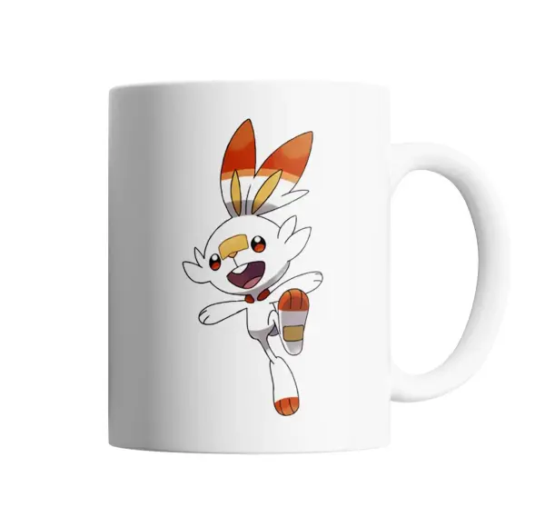 Taza de Cerámica Pokemon Scorbunny