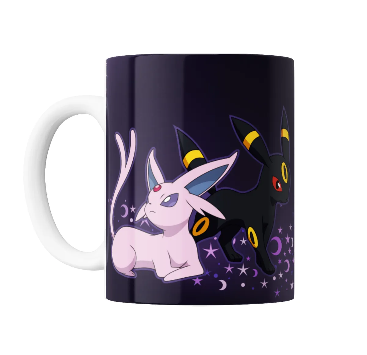Taza de Cerámica Pokemon Espeon y Umbreon Estrellas - vista 2