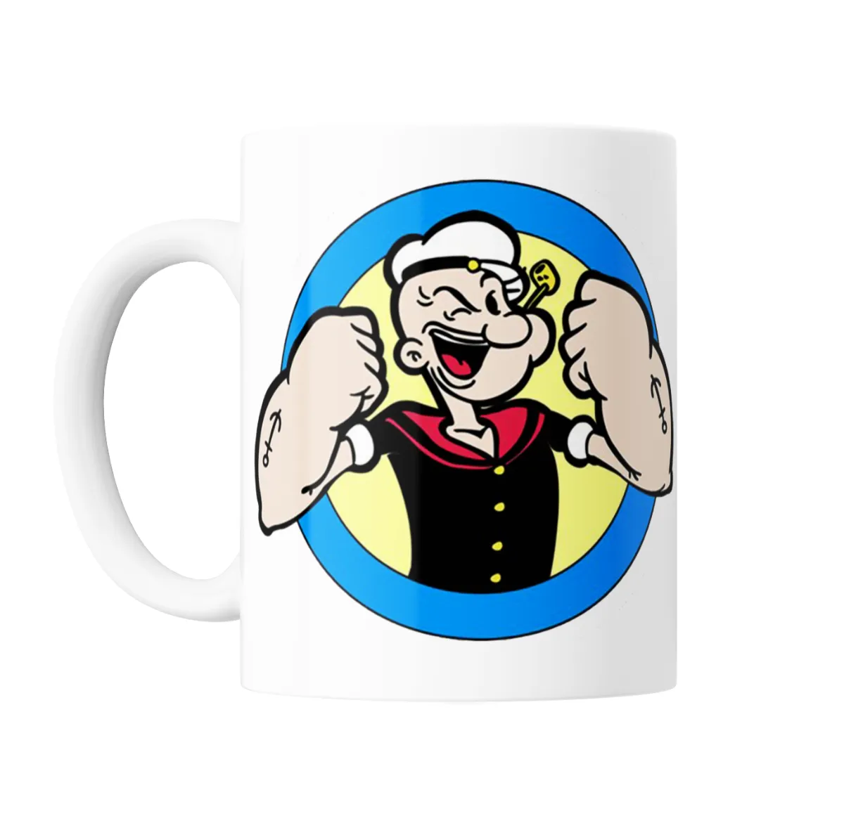Taza de Cerámica Popeye el Marino Guiñando - vista 2