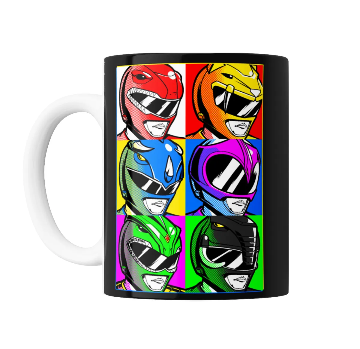 Taza de Cerámica Power Rangers Pop Art - vista 2