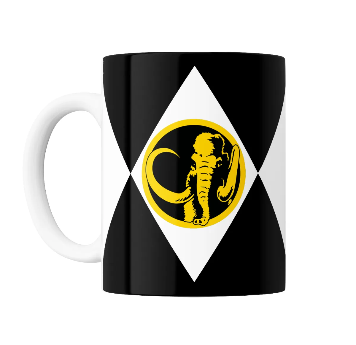 Taza de Cerámica Power Rangers Ranger Negro Mastodonte - vista 2