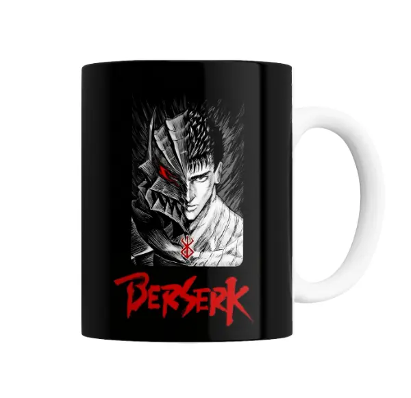 Taza de Cerámica Berserk Guts Armadura Berserker