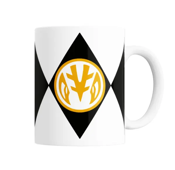 Taza de Cerámica Power Rangers Ranger Blanco