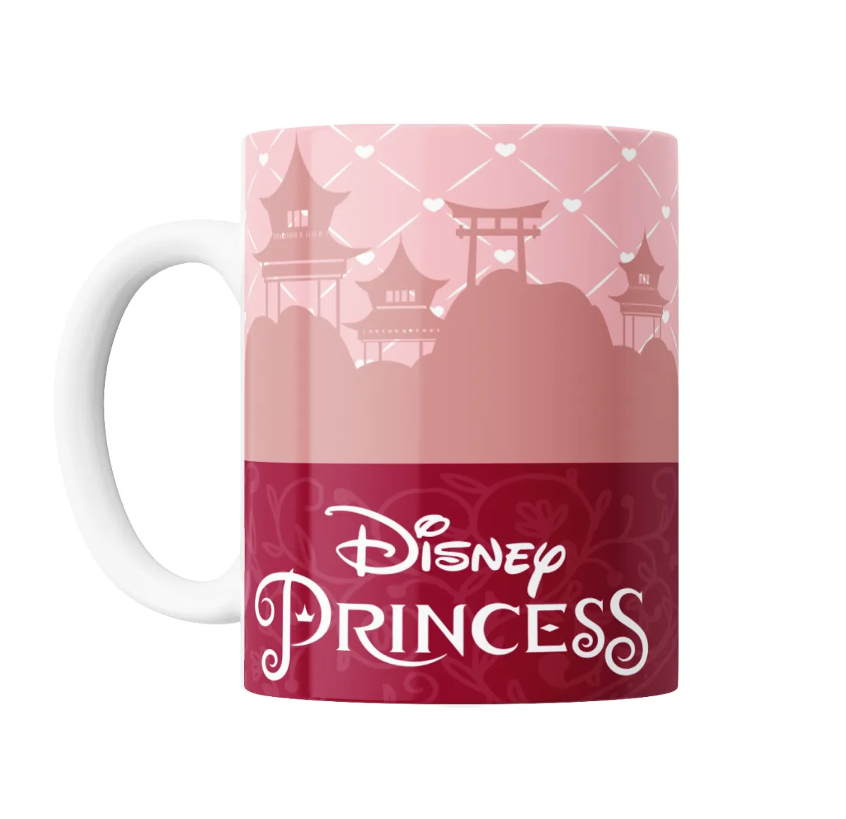 Taza de Cerámica Princesas Disney Mulán con Mushu - vista 2