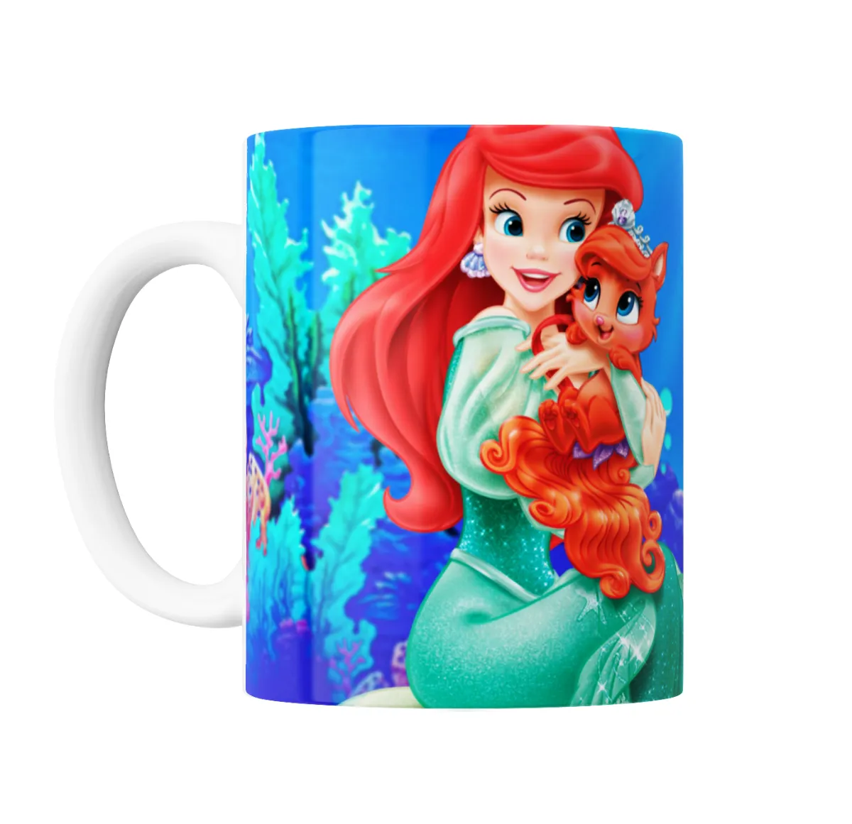 Taza de Cerámica Princesas Disney Ariel y Palace Pets Berry - vista 2