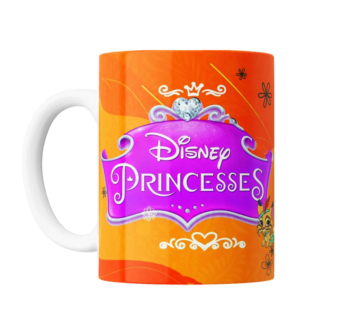 Taza de Cerámica Princesas Disney Pocahontas con su animal - vista 2