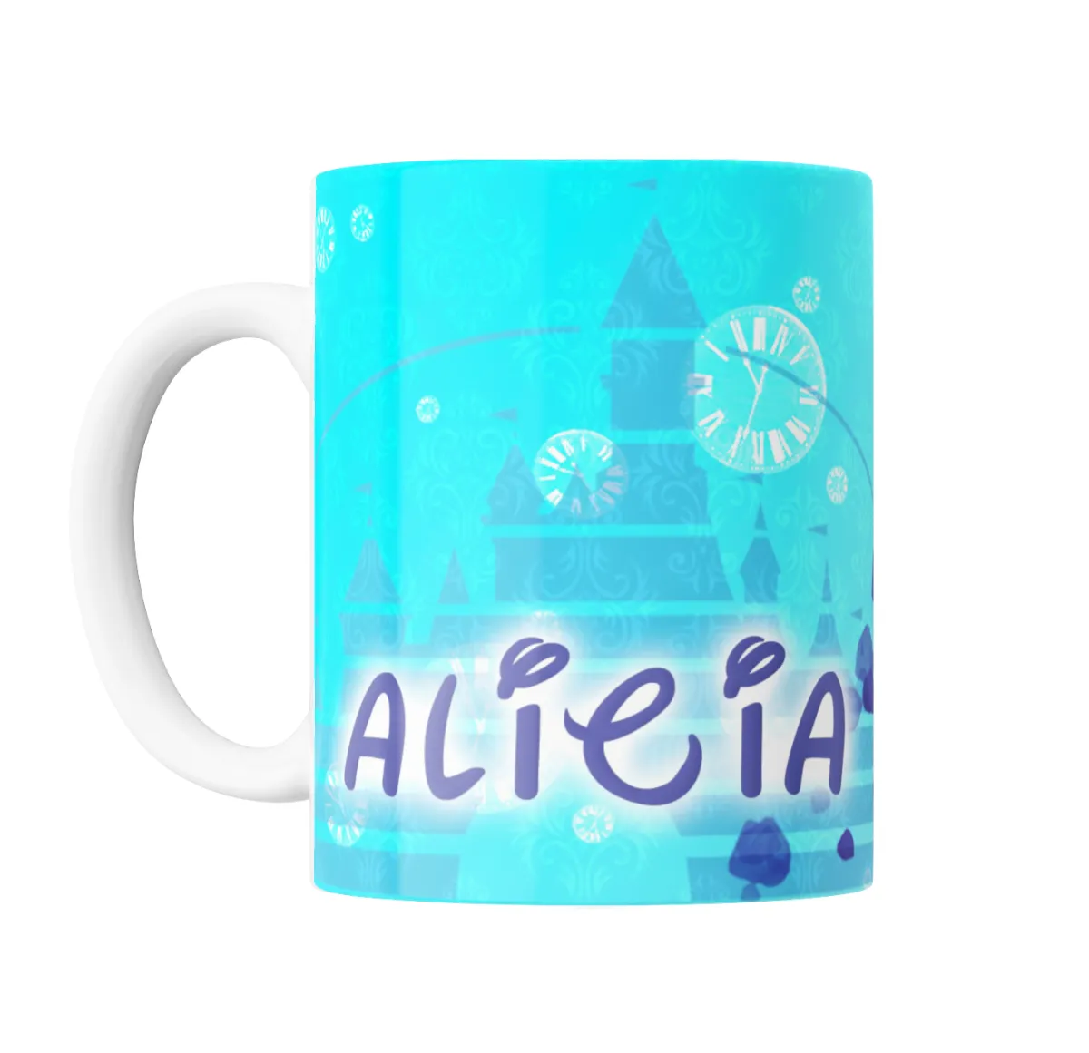Taza de Cerámica Alicia en el País de las Maravillas Kawaii - vista 2